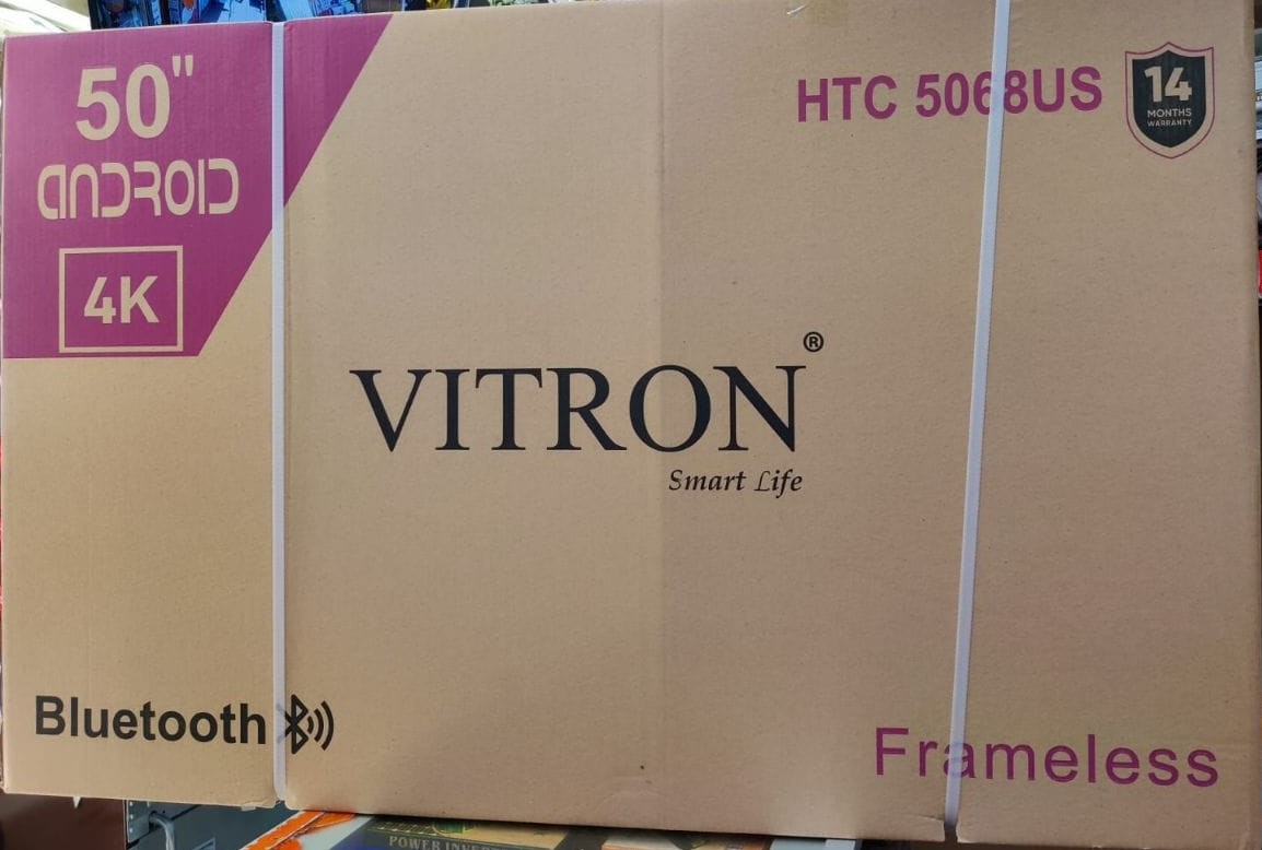 Vitron 50″ 4K Smart Android TV