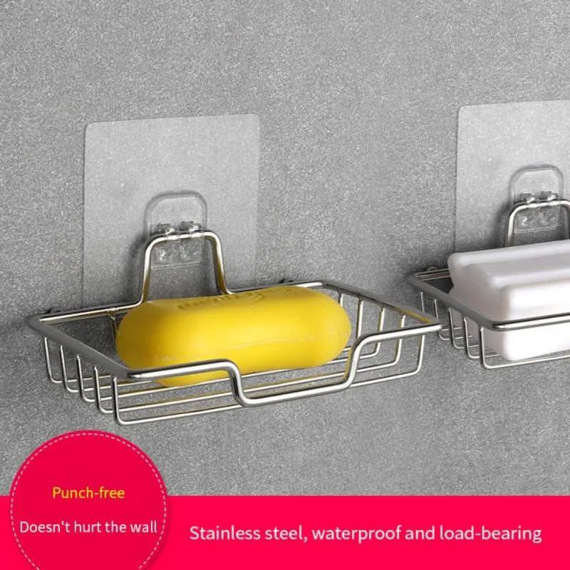 Stainless soap dish one tier