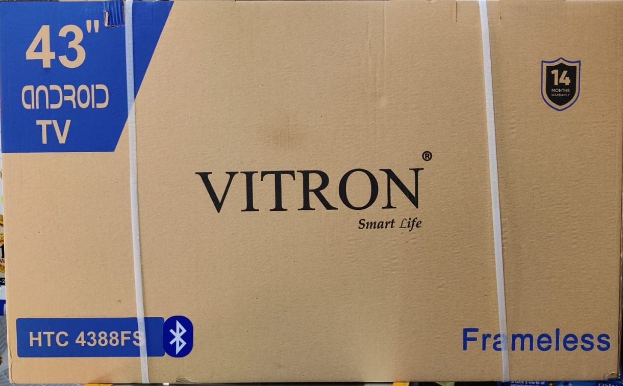 Vitron 43″ Frameless Smart Android TV