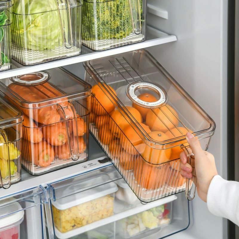 Fridge storage containers