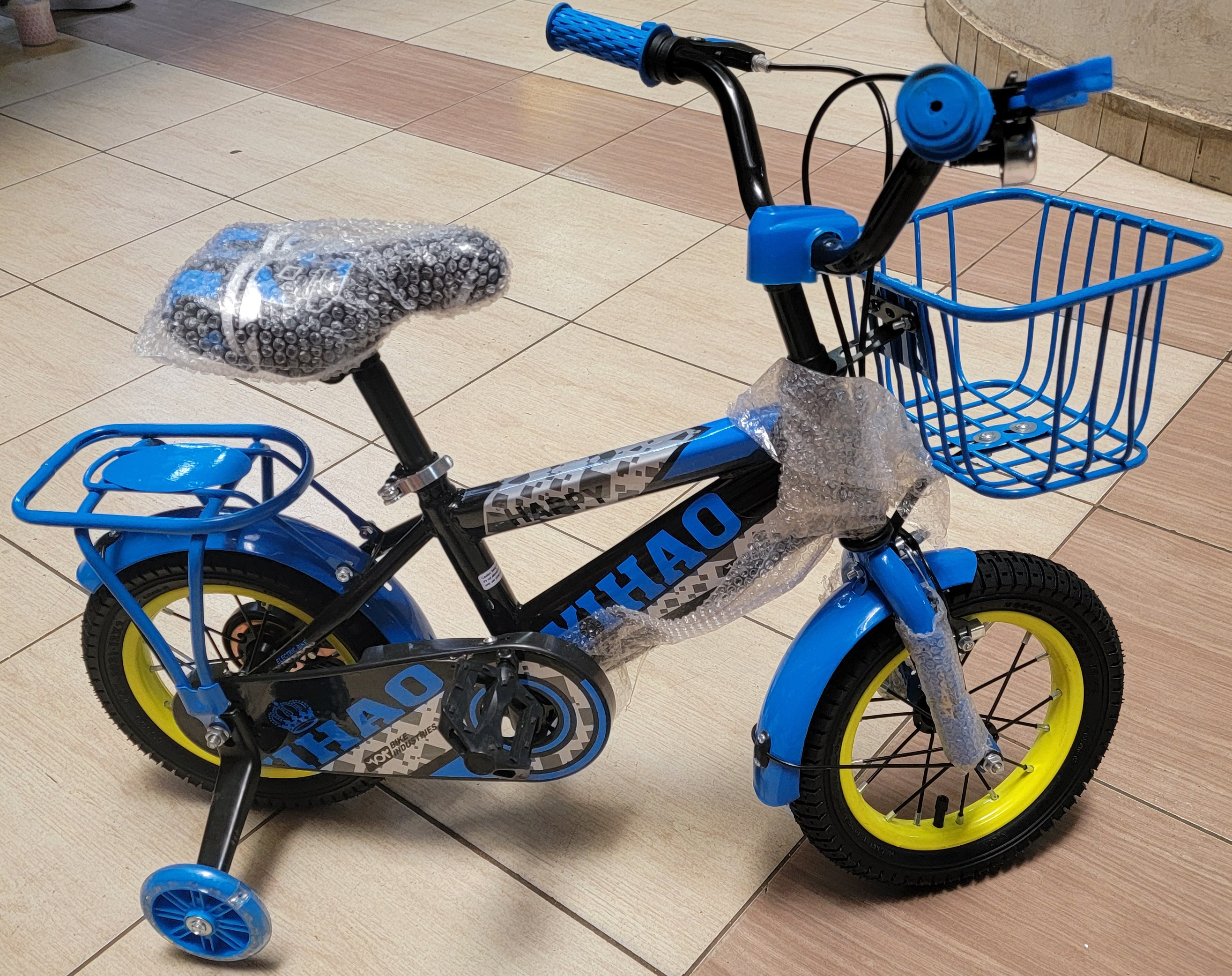 BMX Bike Size 12 Affordable Kids’ Bicycle with Training Wheels