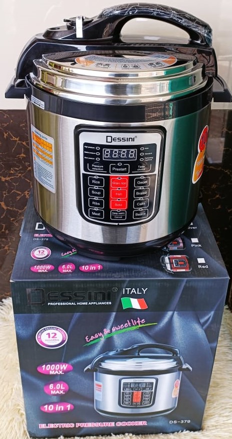 6 Litre Dessini Electric Pressure Cooker