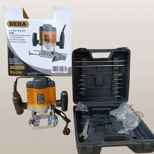 Dera Small Electric Router with Bits