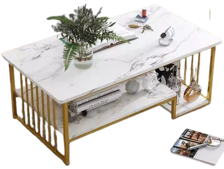 Modern Luxury Marble Effect Coffee Table