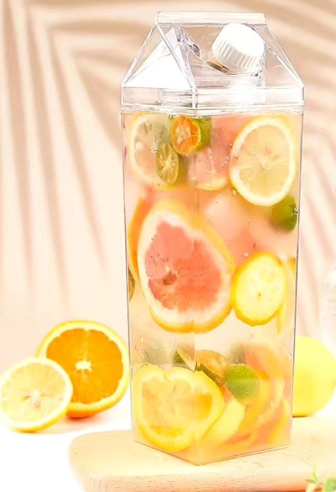 Acrylic milk/juice bottle  1000ml