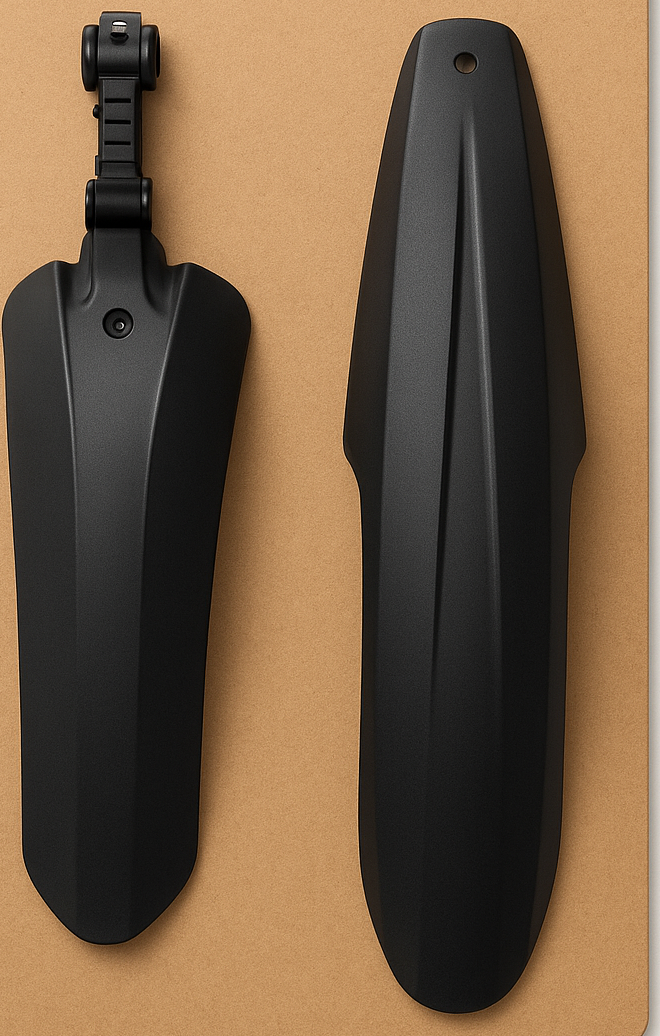 Front and Rear MTB Mudguards Set