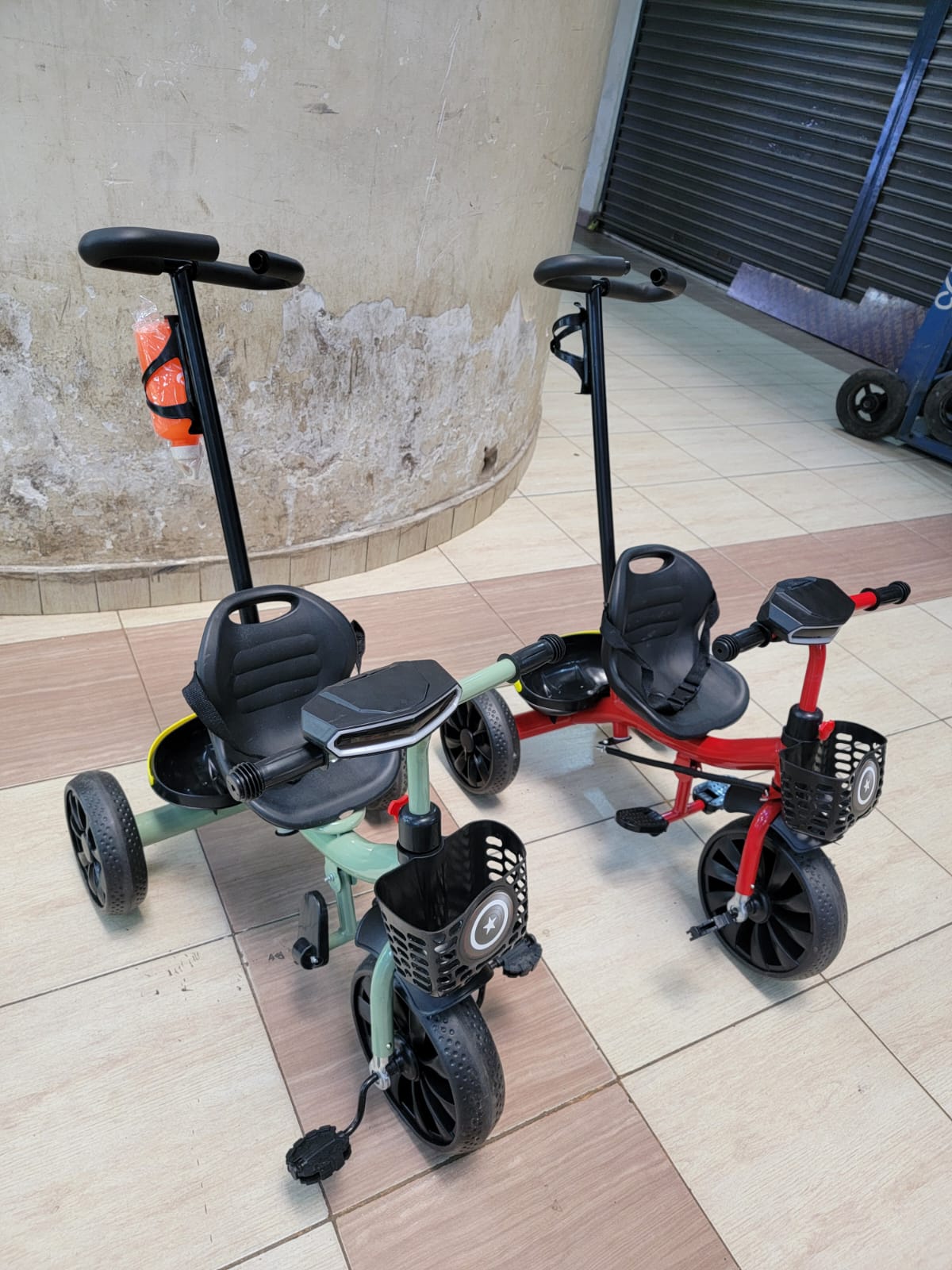 Kids Tricycle with Push Handle