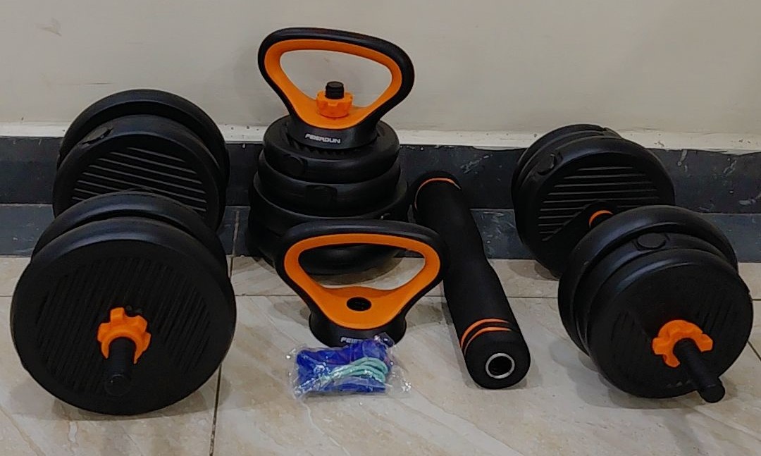 30kg 6 in 1 Kettlebells, Weights Set