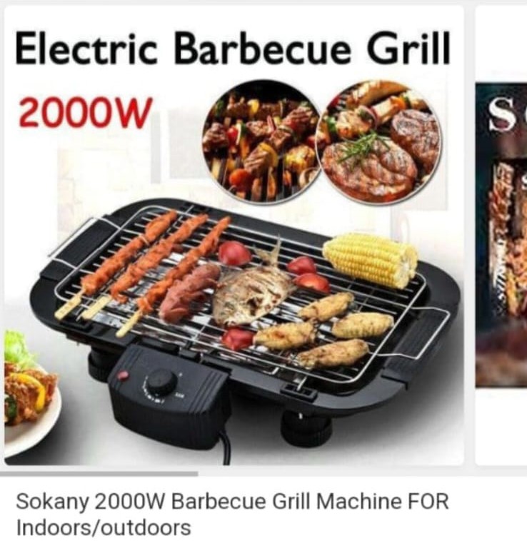 Smokeless Indoor Electric Grill
