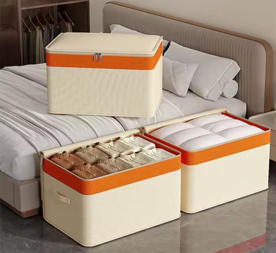 Clothing storage organizer.