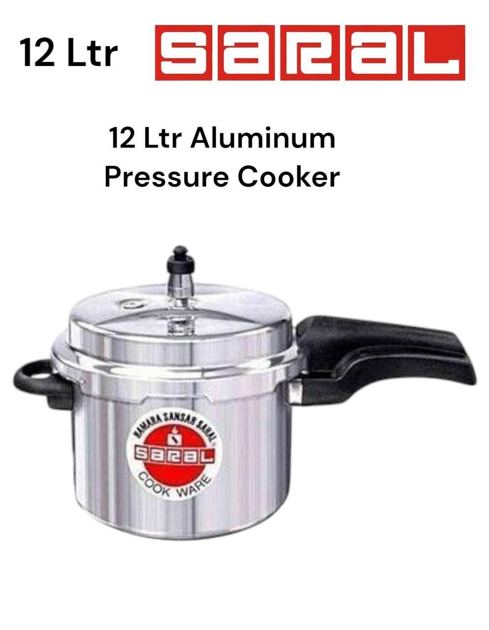 High quality saral pressure cookers  12 ltrs