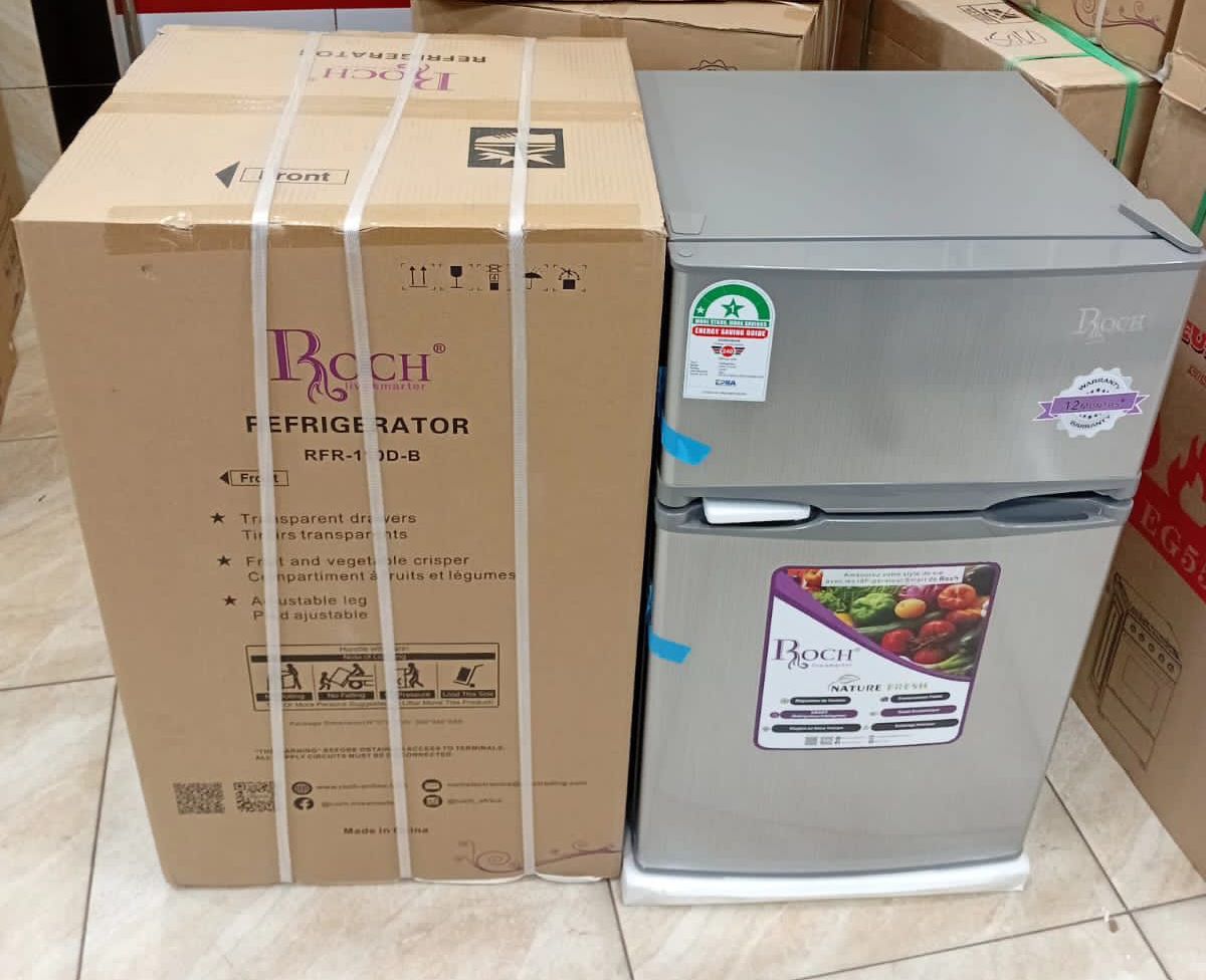 ROCH 85L Double Door Fridge