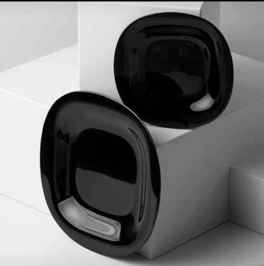 Luminarc Carine Black Plates – Set of 6