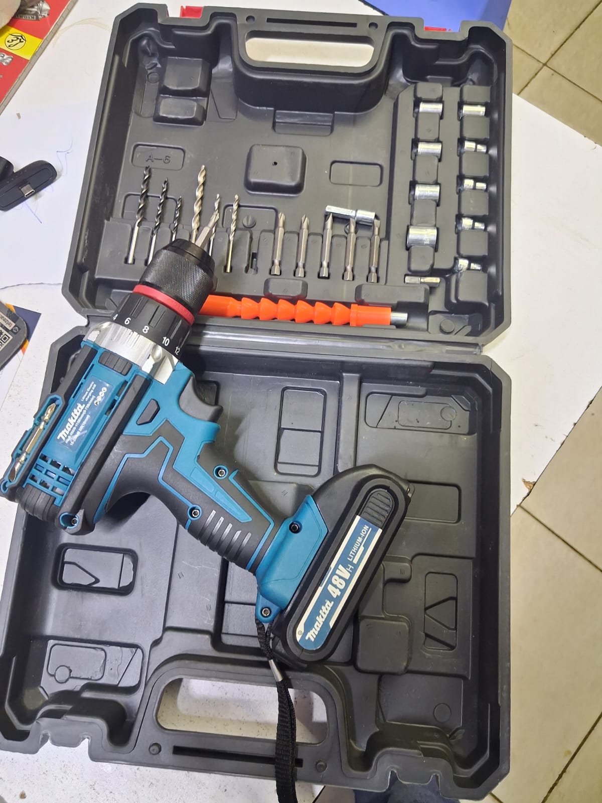 Makita 48V Cordless Drill Set