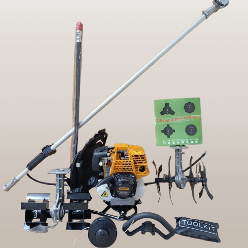 Dera tiller and weeder 4 in 1 Multi-Function Farm Tool