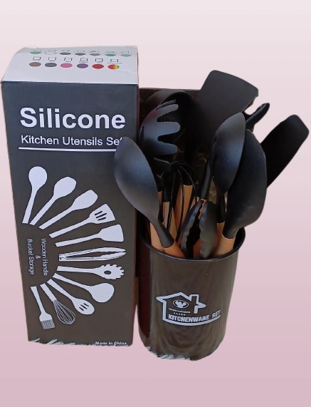 Silicone spoons 12pcs