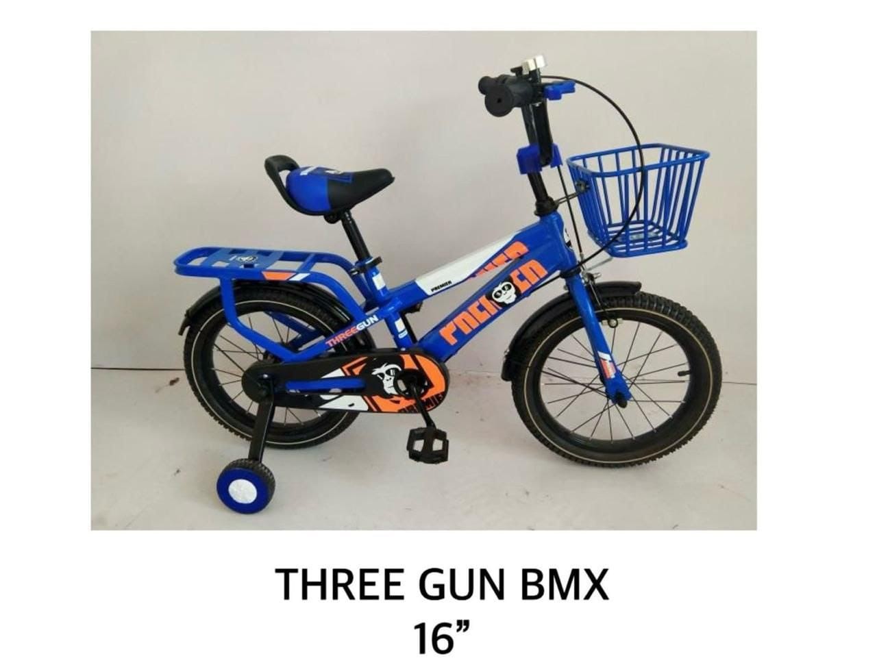 Premier 16 Inch Three Gun BMX Kids Bicycle