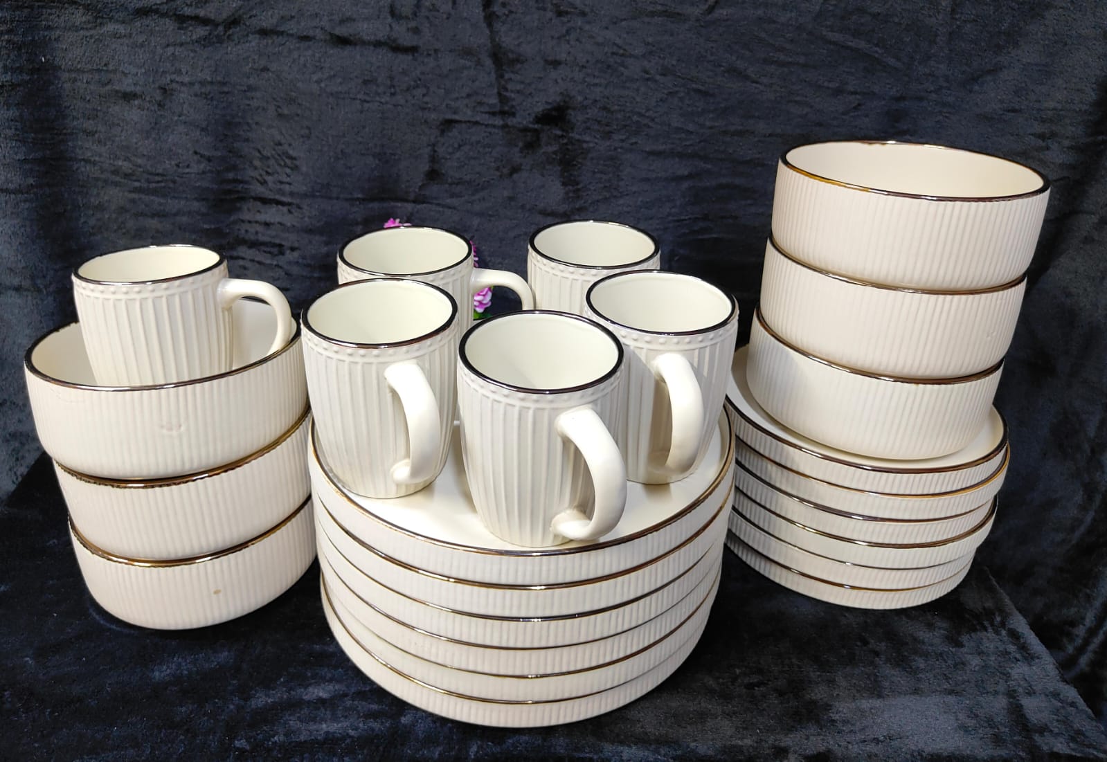 24pcs   CERAMIC DINNER SET