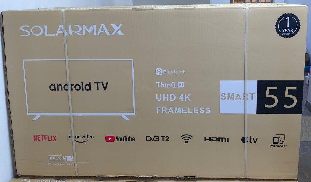 Solarmax 55 Inch Android Smart TV