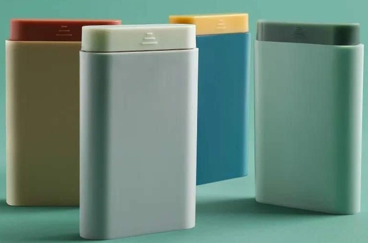 Nordic style pill (medicine) organiser