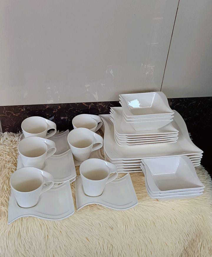 30pcs wavy dinnerset