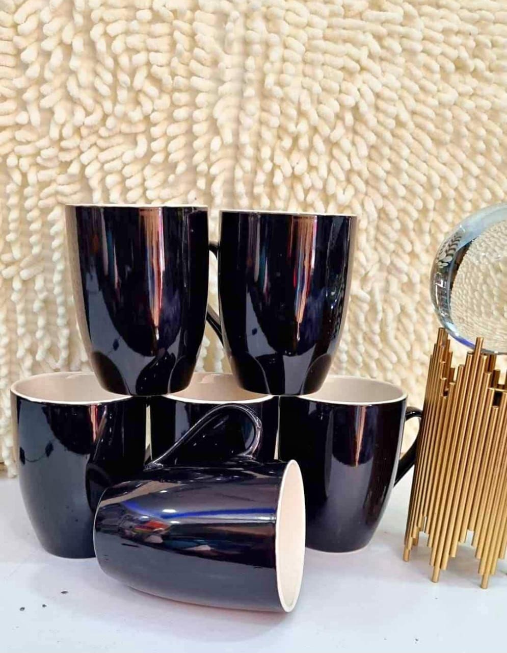 Ceramic Black Classic Coffee mug