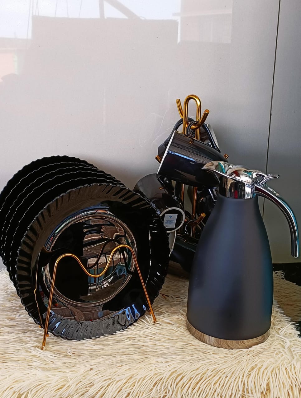 black Breakfast sets 14pcs