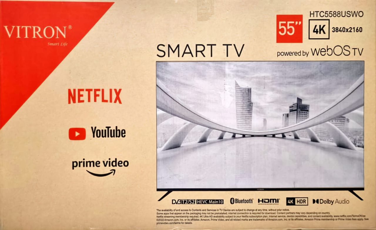 Vitron 55″ 4K UHD Smart TV