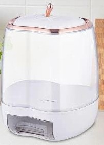 Apple shape rice dispenser
