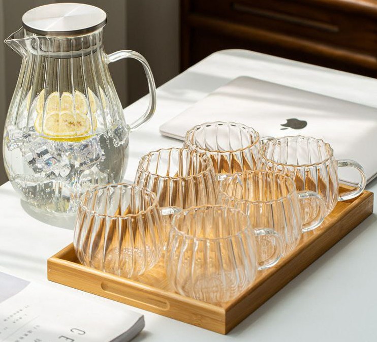 9pcs glass teapot set