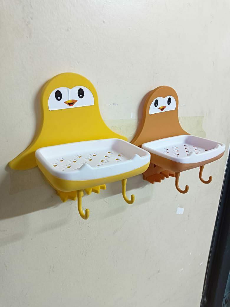 Penguin Soap Holder | No-Drill Wall Mount | Kenya