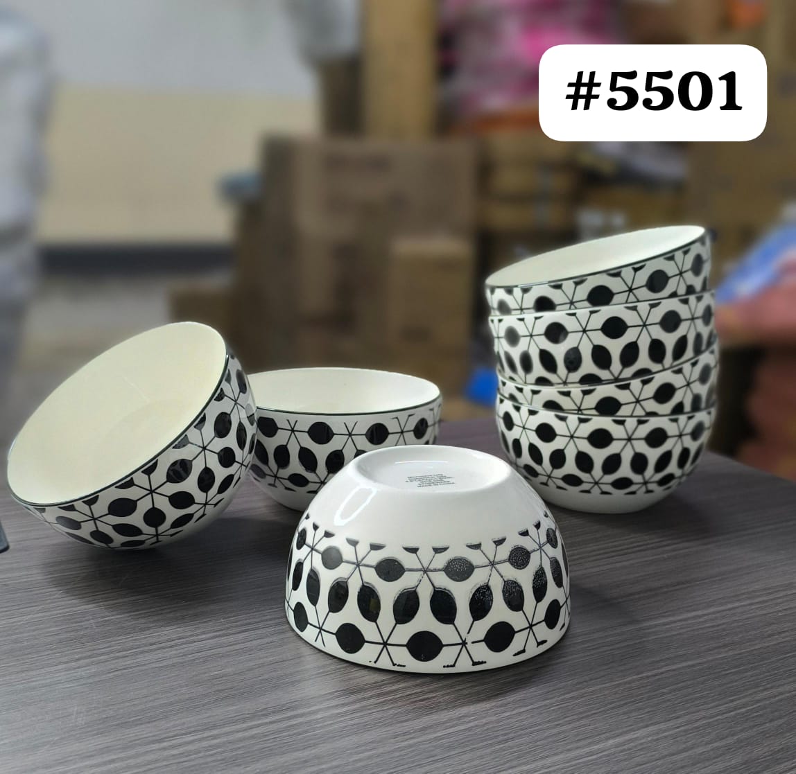 6 pc Bowl set