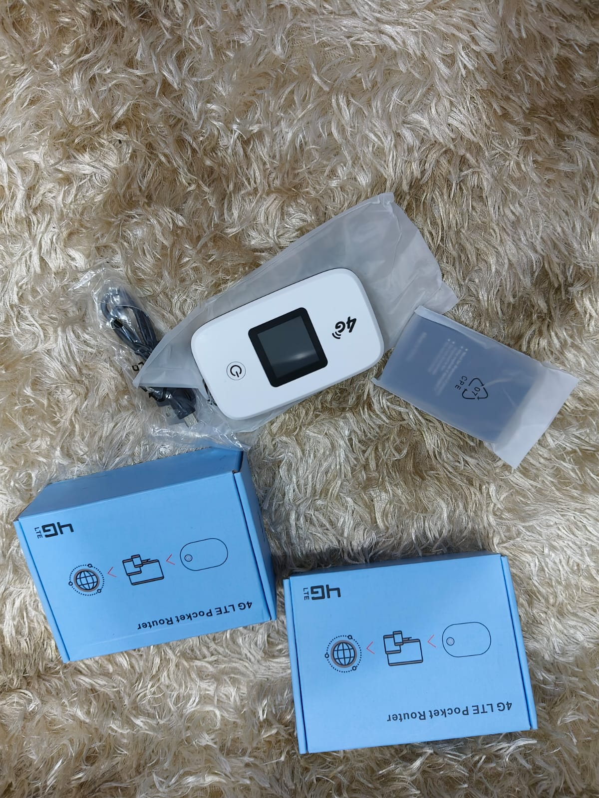 Universal 4G MiFi Router - Compatible with Safaricom, Airtel, Telkom, Faiba