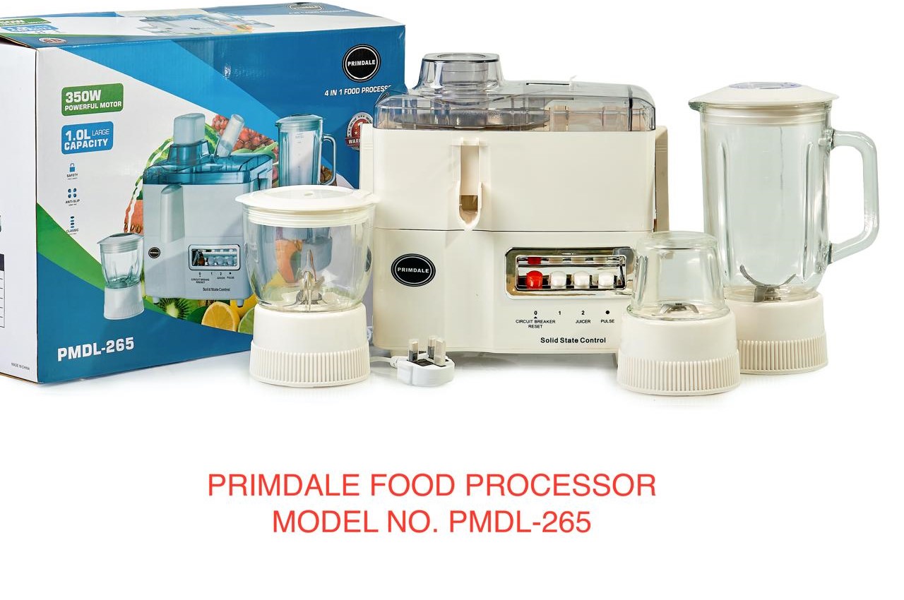 Primdale 4-in-1 Food Processor