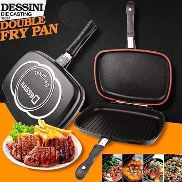 Double grill pan 🔹36cm double grill pan