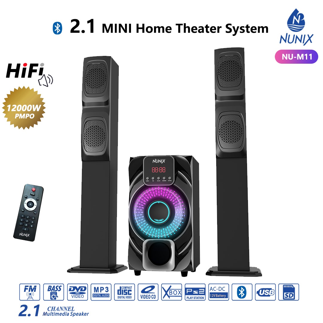 Nunix Home Theater Speaker System