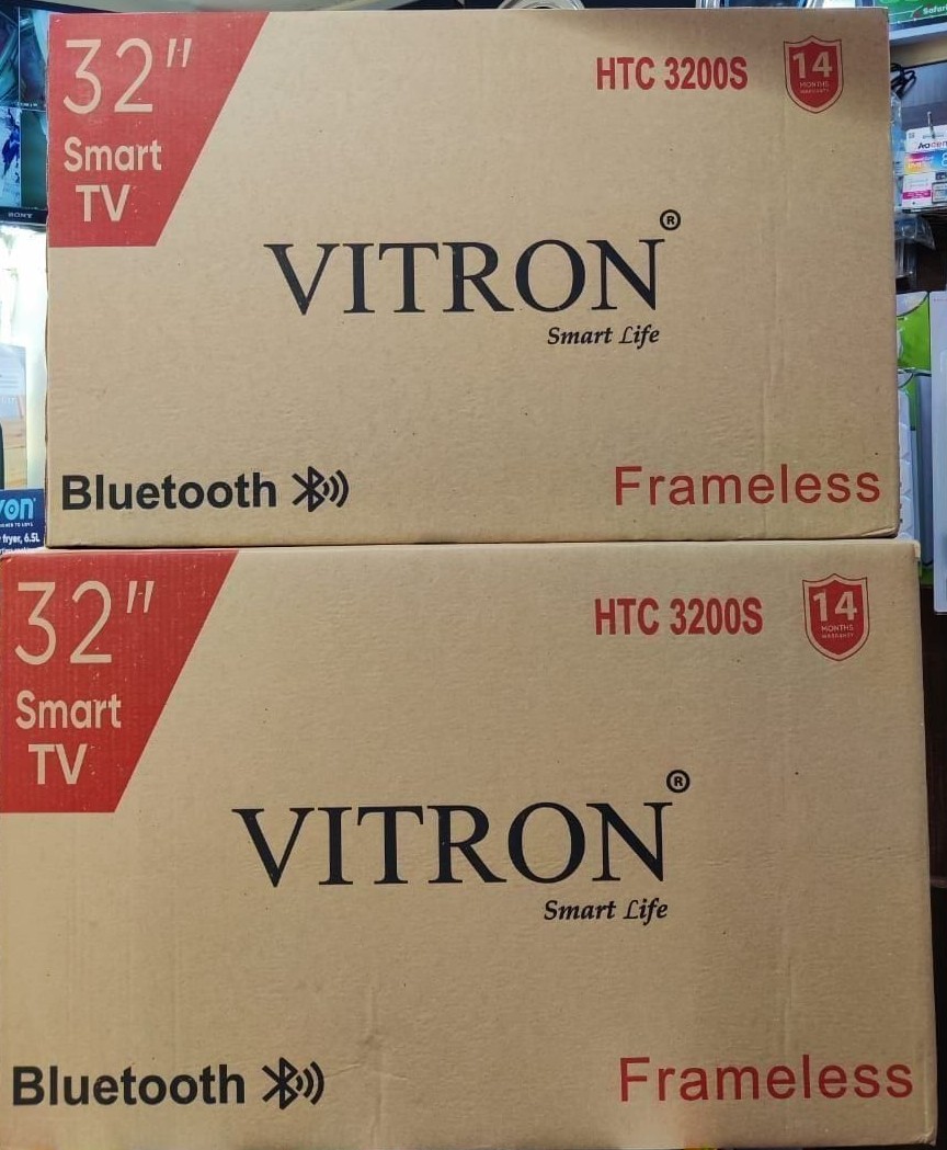 Vitron 32" Smart Android TV | Frameless + Bluetooth Kenya