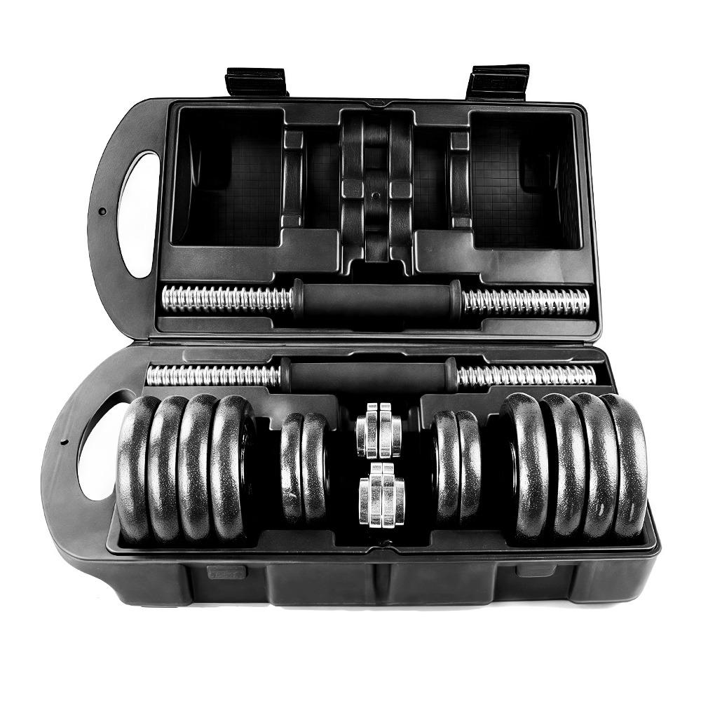 30kg dumbell set with casing