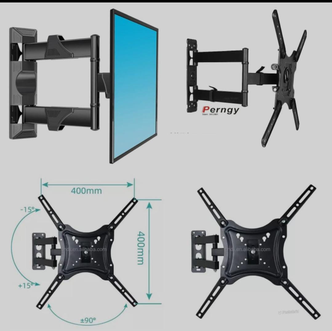 14″–55″ Swivel TV Wall Mount Bracket | 50kg Load | Kenya