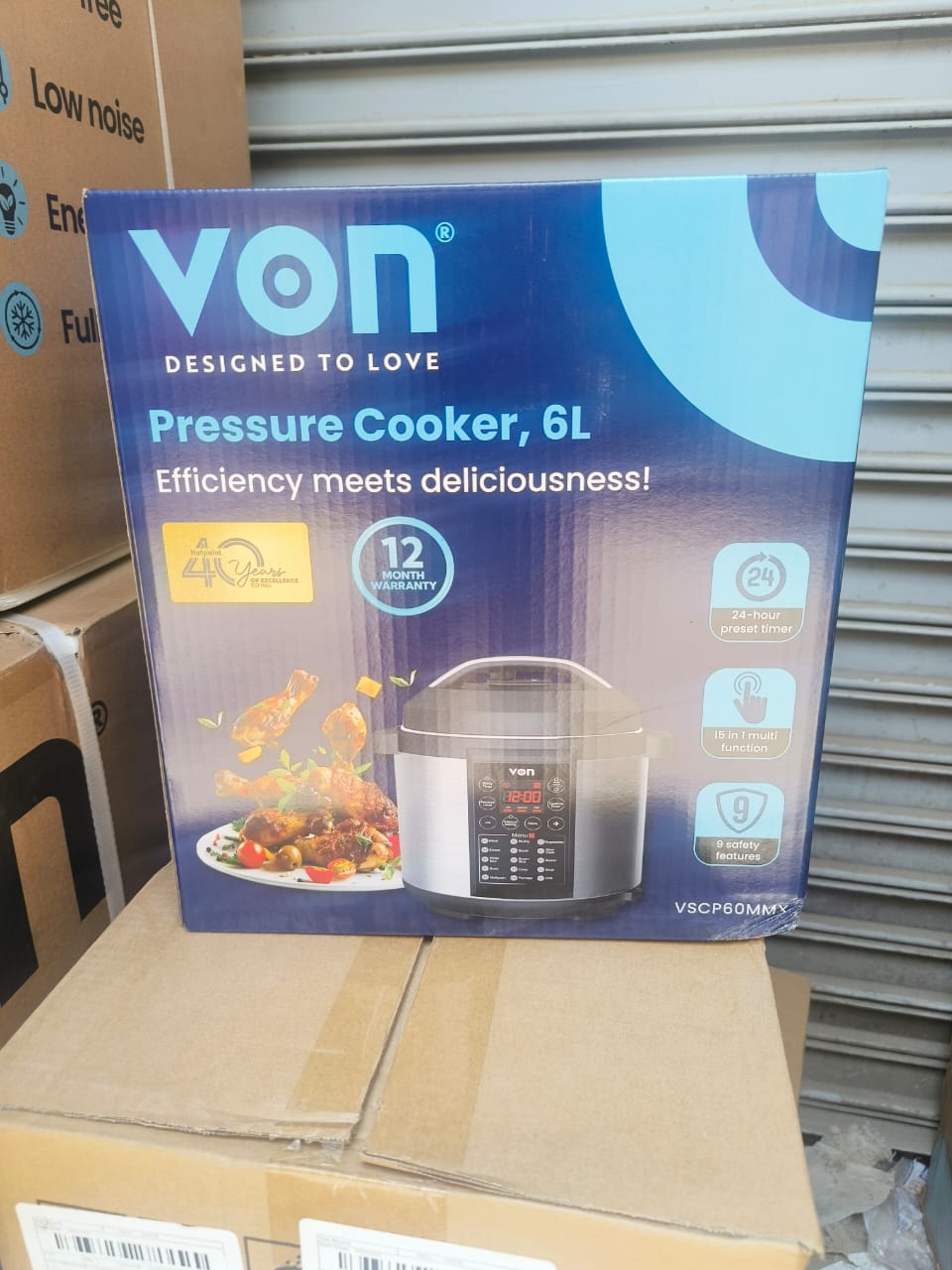 6 Litres Von Electric Pressure Cooker