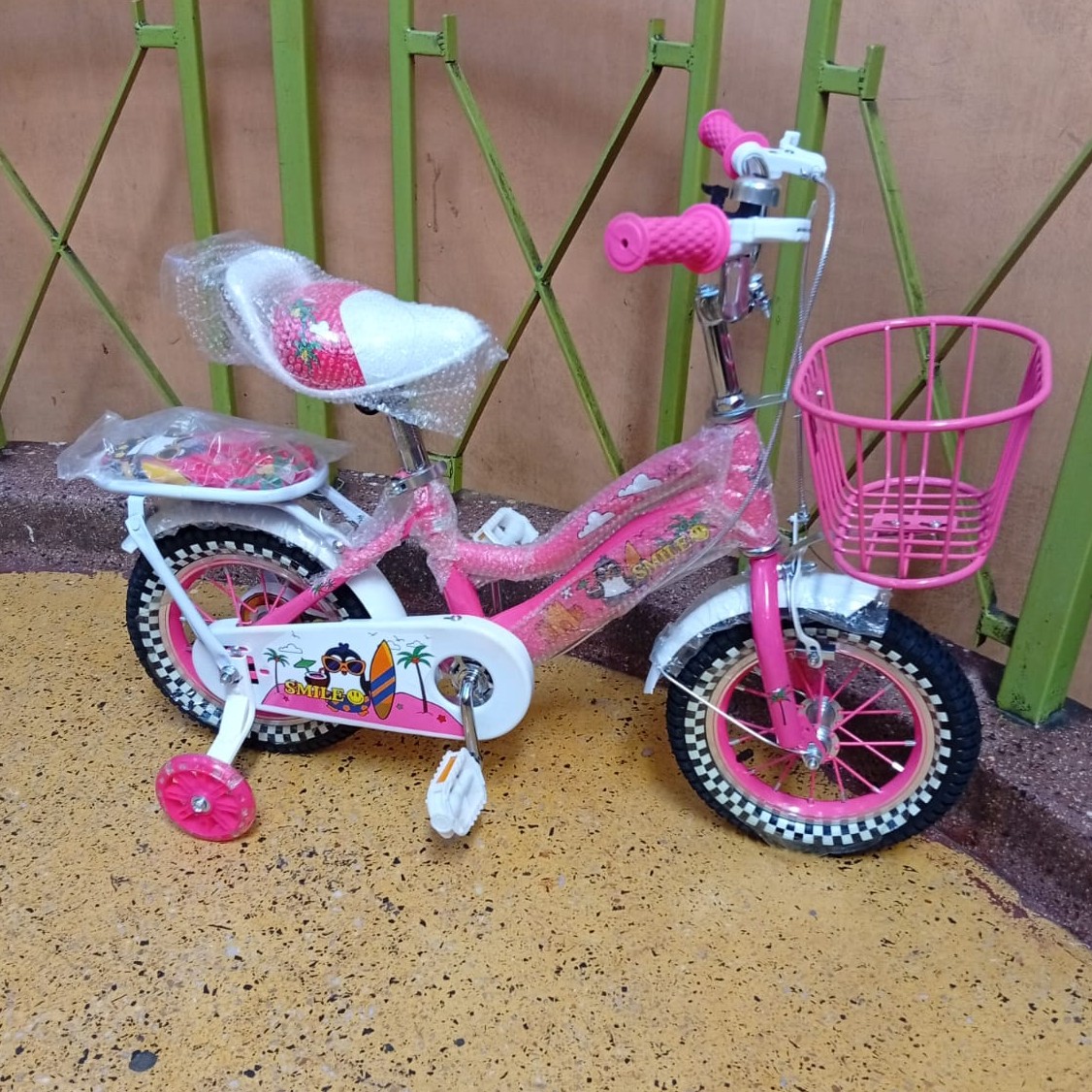 Smile Kids Bike size 12 – Pink