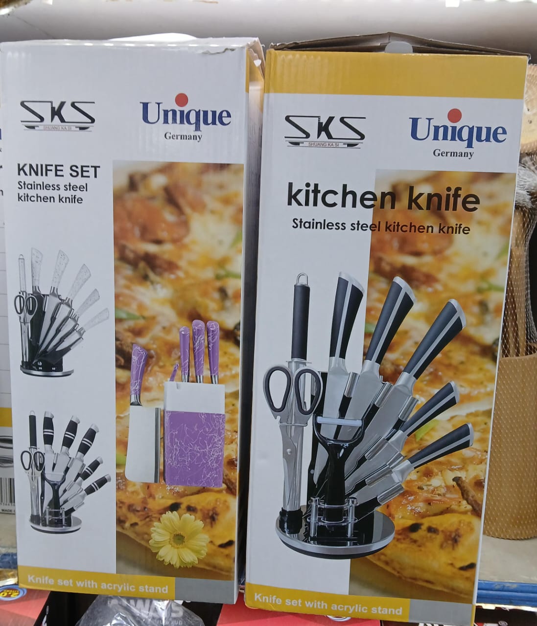 Unique Germany 9pcs Knife Set