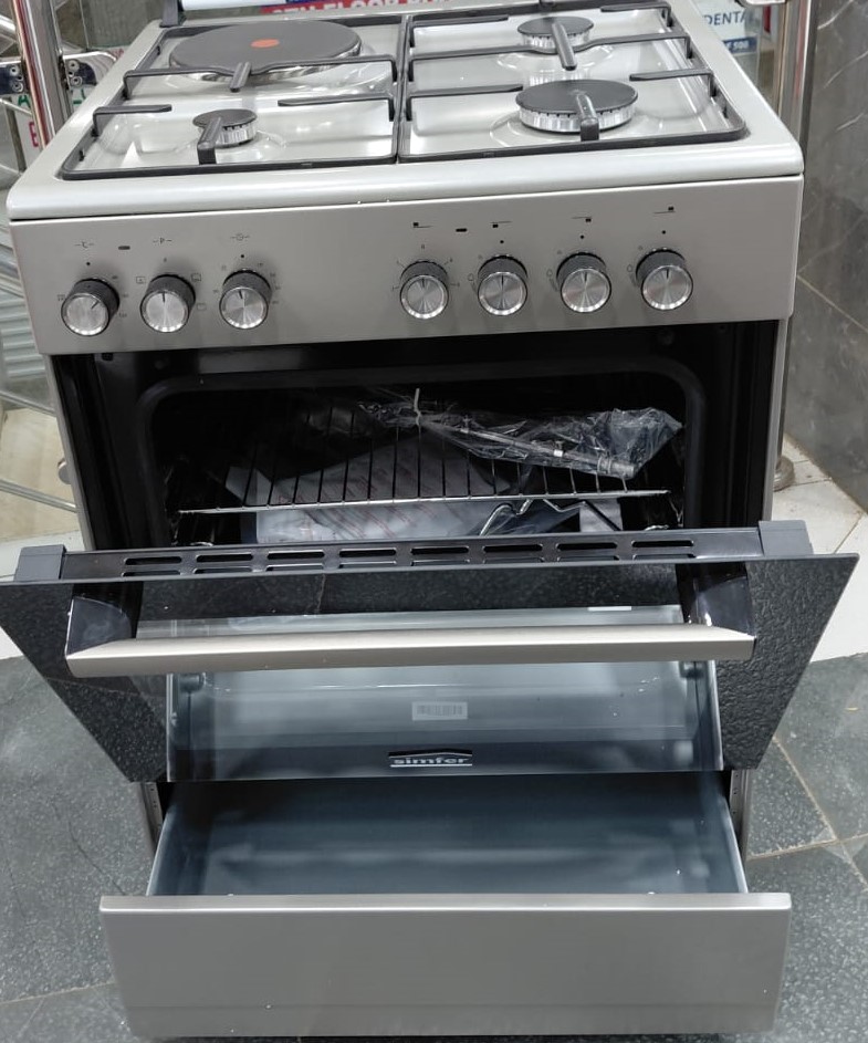 Simfer 3 Gas + 1 Electric Cooker with Oven