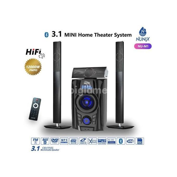 Nunix 3.1 Mini Home Theater System, model NU-M1