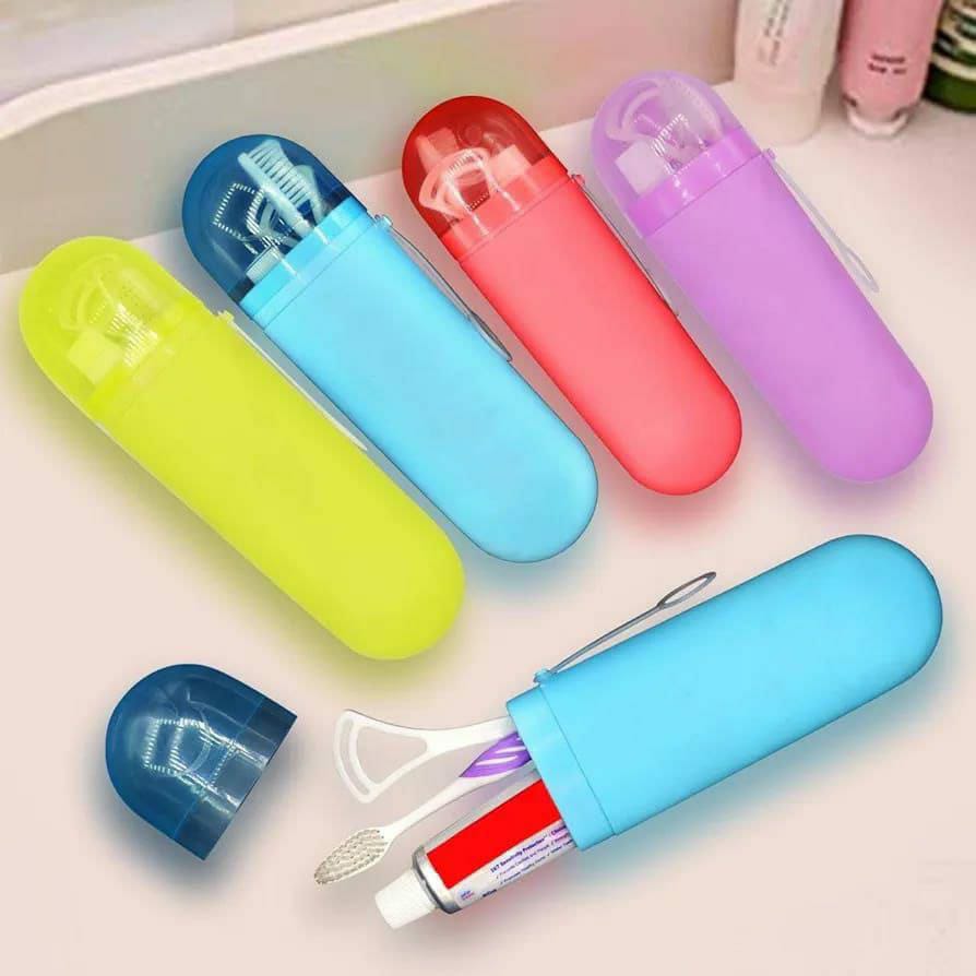 durable plastic toothbrush holder for travel