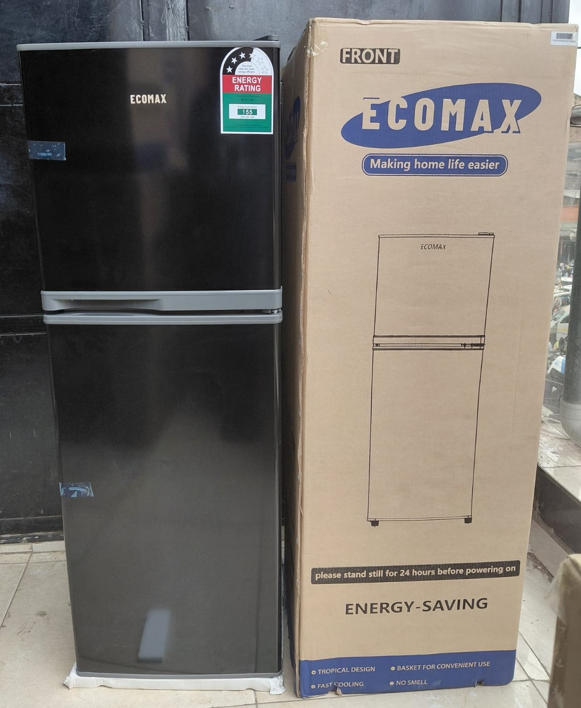 Ecomax  138litres doubledoor