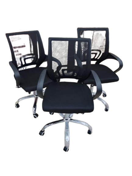 Secretarial mesh Office Chair with No Headrest