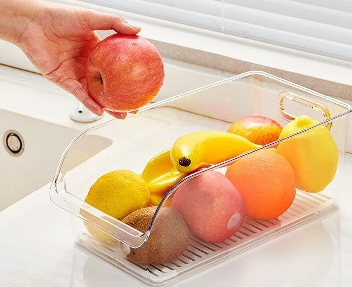 Space saving acrylic organizer