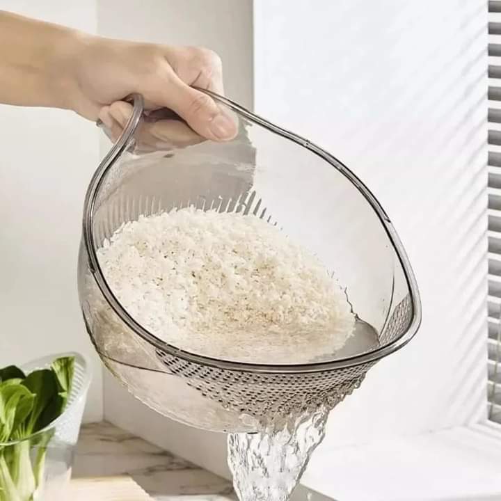 Acrylic Rice washing bowl