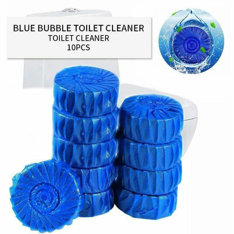 Blue bubble toilet cleaner 10pcs